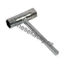 KEY FOR OIL CAP AND LAWN MOWER SPARK PLUGS