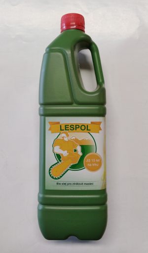 Bioloģiskā eļļa Lespol 1 l, viegli sadalāma, ķēžu eļļošanai